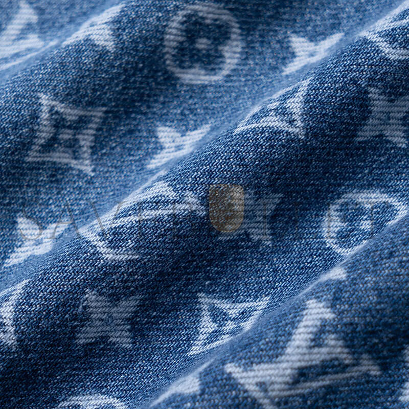 LOUIS VUITTON MONOGRAM DENIM MINI SKIRT 1AHIAK